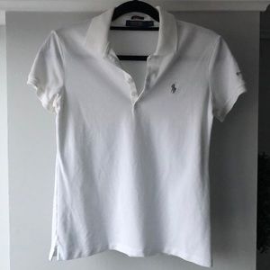 Ralph Lauren Women’s White Polo - S